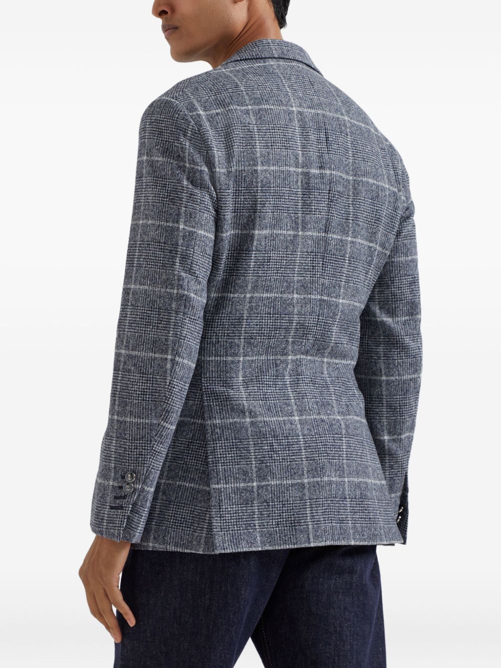 Brunello Cucinelli Jackets in Blue Wool