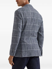 Brunello Cucinelli Jackets in Blue Wool