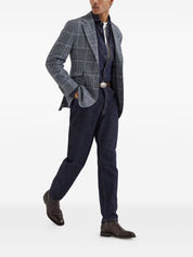 Brunello Cucinelli Jackets in Blue Wool