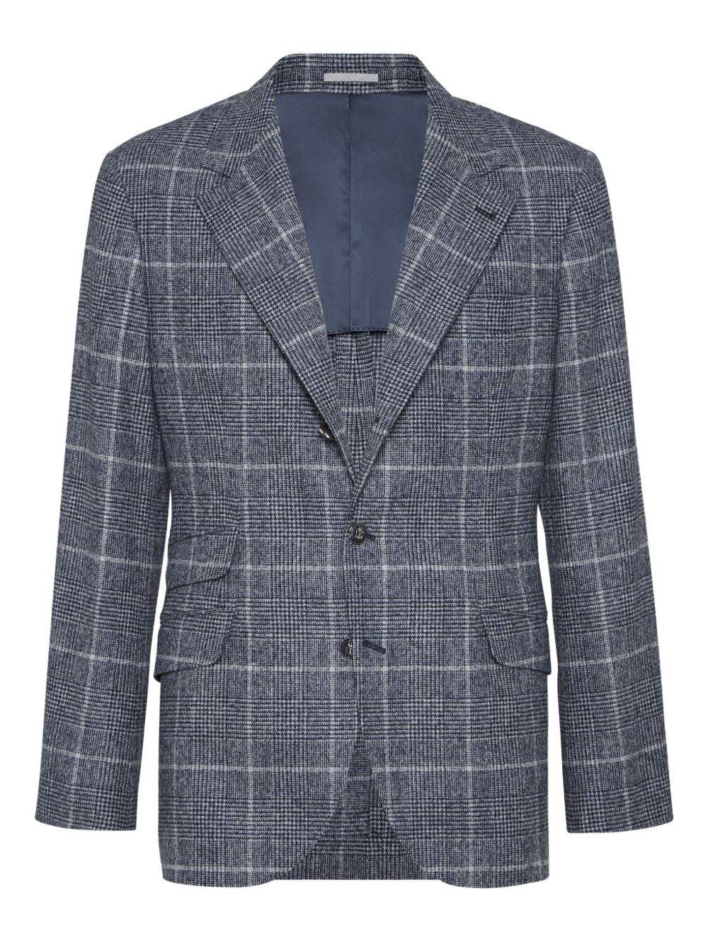 Brunello Cucinelli Jackets in Blue Wool