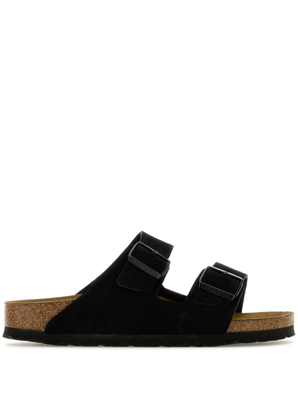Birkenstock Sandals Black suede leather narrow fit