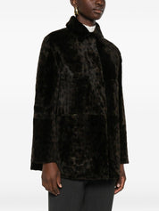 Furling By Giani Shirts Brown in Silk Blend