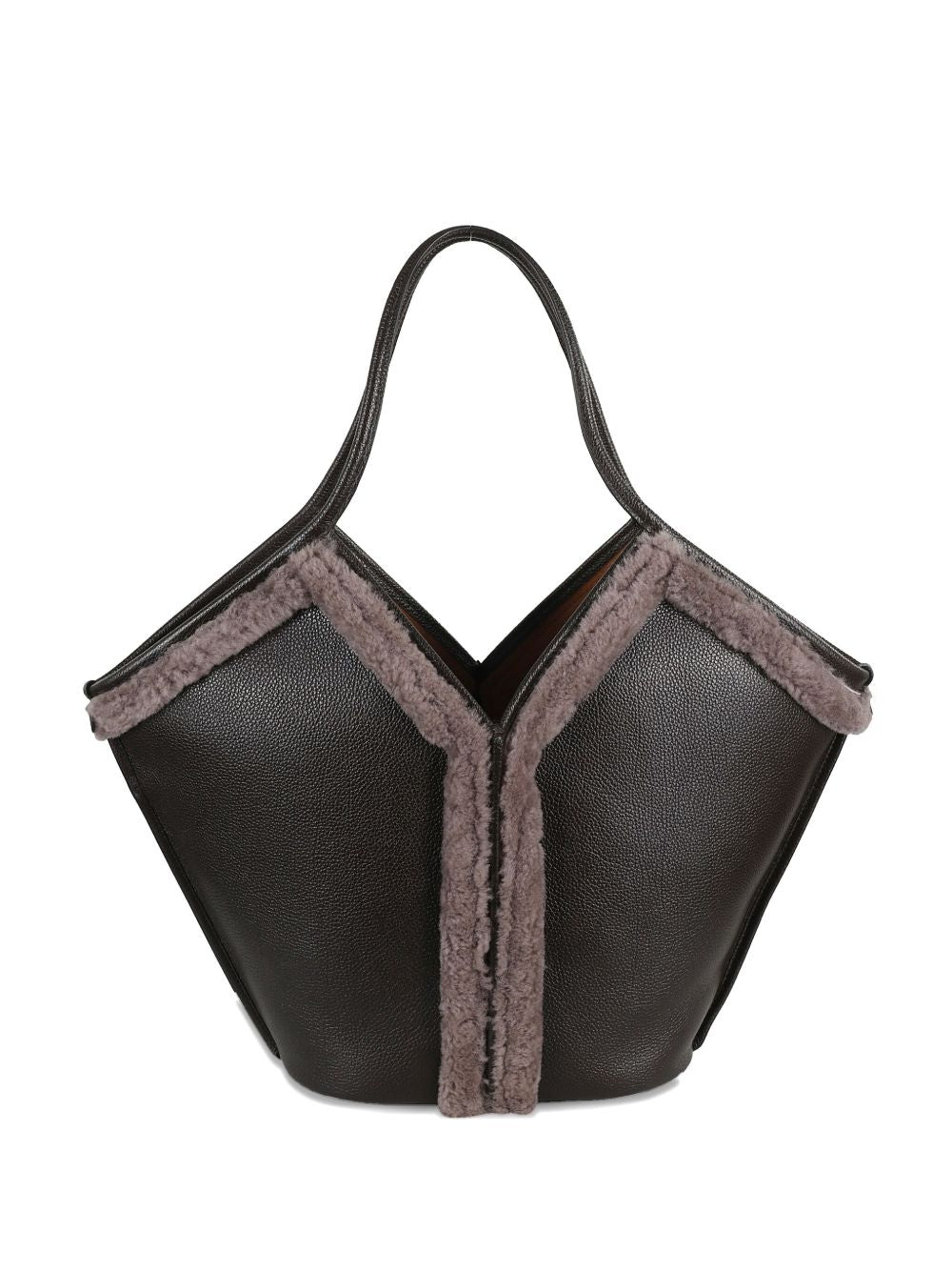 Hereu Calella leather shopping bag