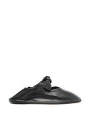 Hereu Flat shoes Black leather ballet