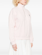 Maison Kitsuné Pink Silk-Blend Sweater