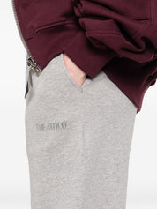 The Attico Trousers in Light Grey Silk Blend