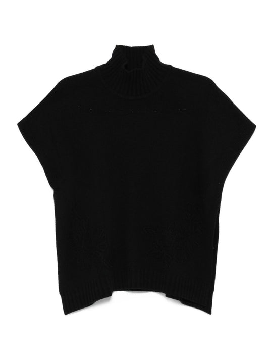 ERMANNO FIRENZE Sweaters Black — Silk & Nylon Luxury