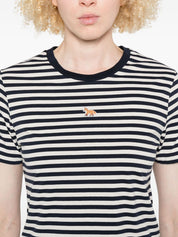 Maison Kitsuné MAISON KITSUNE' T-shirts and Polos Blue cotton