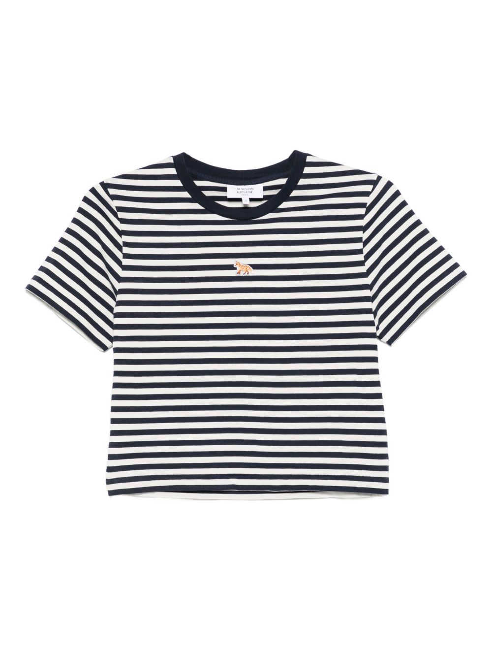 Maison Kitsuné MAISON KITSUNE' T-shirts and Polos Blue cotton