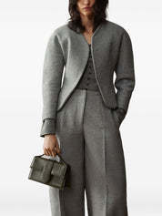 Jacquemus Le Grand Bambino handbag in dark khaki