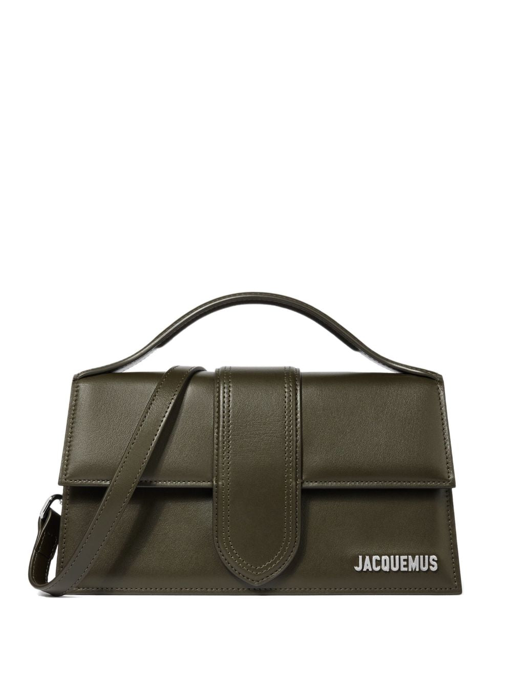 Jacquemus Le Grand Bambino handbag in dark khaki