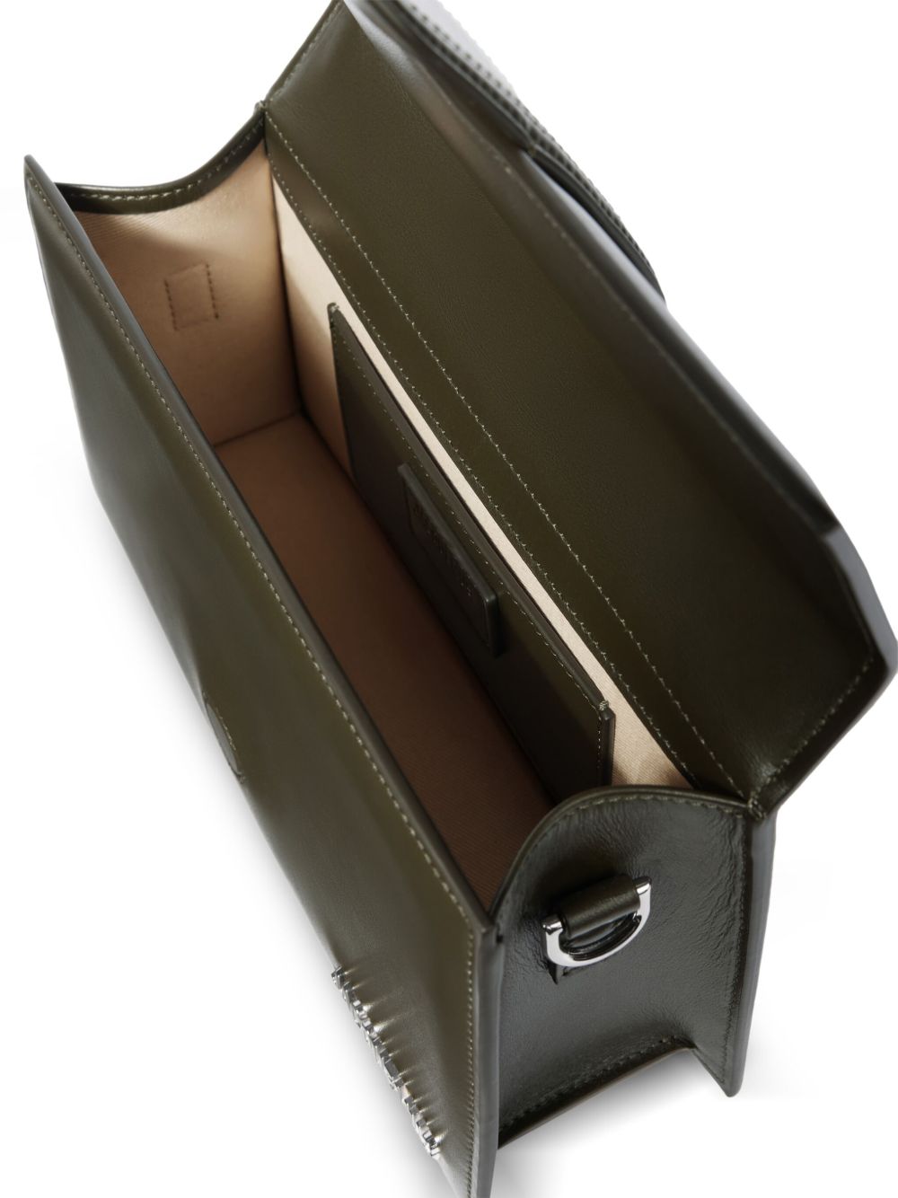 Jacquemus Le Grand Bambino handbag in dark khaki