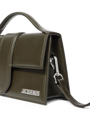 Jacquemus Le Grand Bambino handbag in dark khaki