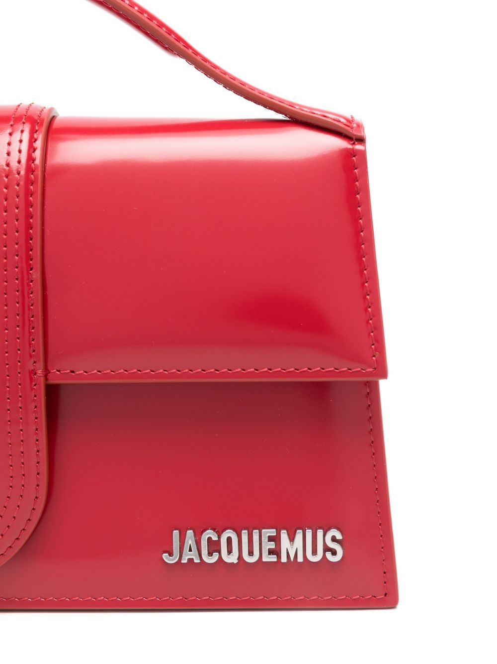 Sac à main JACQUEMUS Le Grand Bambino en rouge