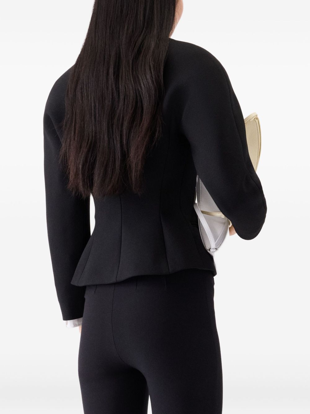 Vestes Jacquemus Blazer noir La Petite Veste Ovalo
