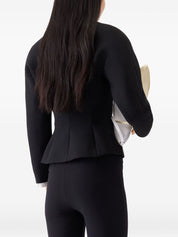 Vestes Jacquemus Blazer noir La Petite Veste Ovalo