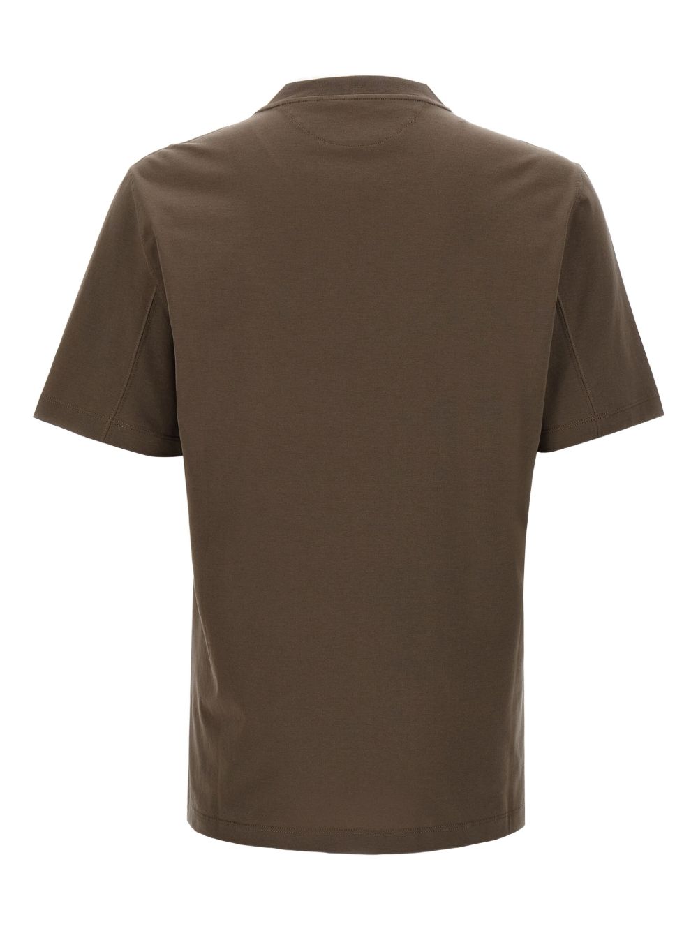 Brunello Cucinelli T-shirts and Polos in Brown Cotton
