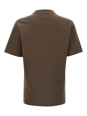 Brunello Cucinelli T-shirts and Polos in Brown Cotton