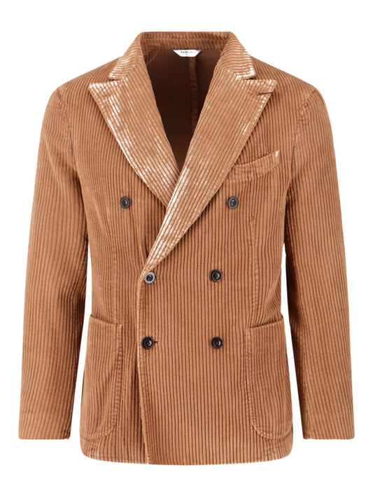 Boglioli Leather Brown Jacket — Luxurious Men's Jacket