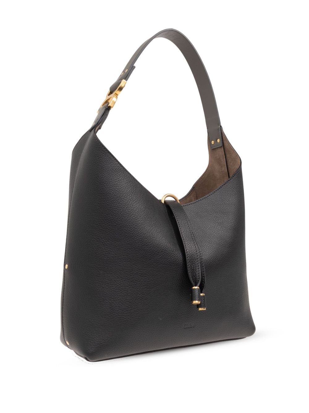 Chloé Shoulder Bag in Black Leather