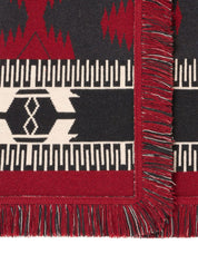 Alanui Sweaters Red wool jacquard cardigan