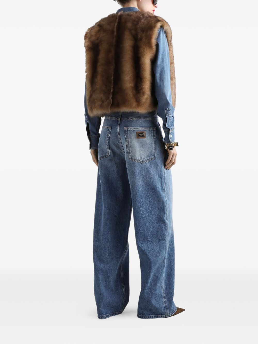 Dolce & Gabbana Jeans Clear Blue high waist