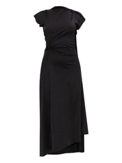 Victoria Beckham Dresses Black asymmetrical draped dress