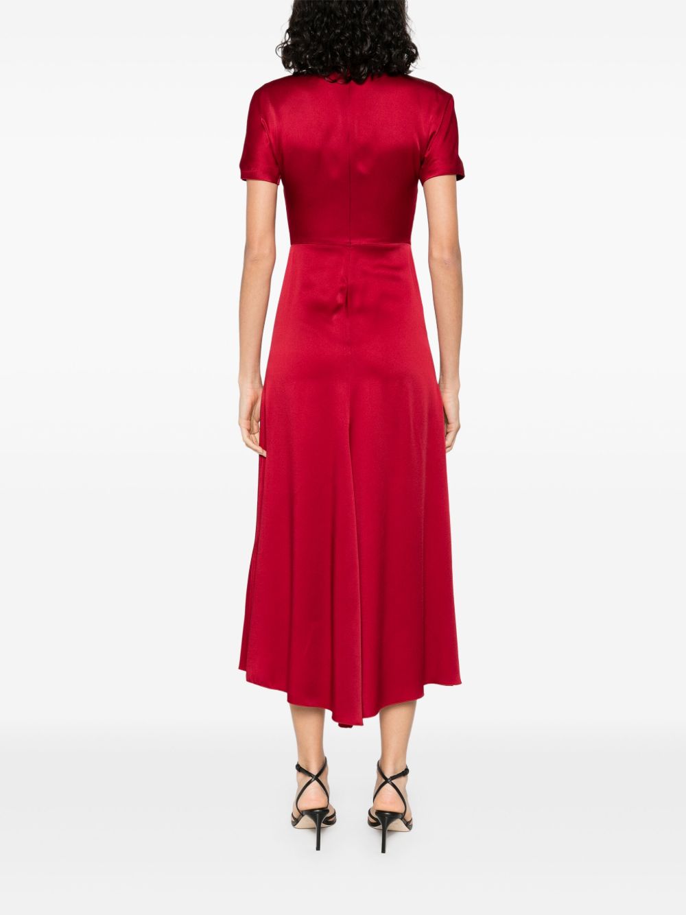 Victoria Beckham Dresses Red short sleeve dress