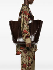 Golden Goose Bags Sac à main en cuir de veau marron