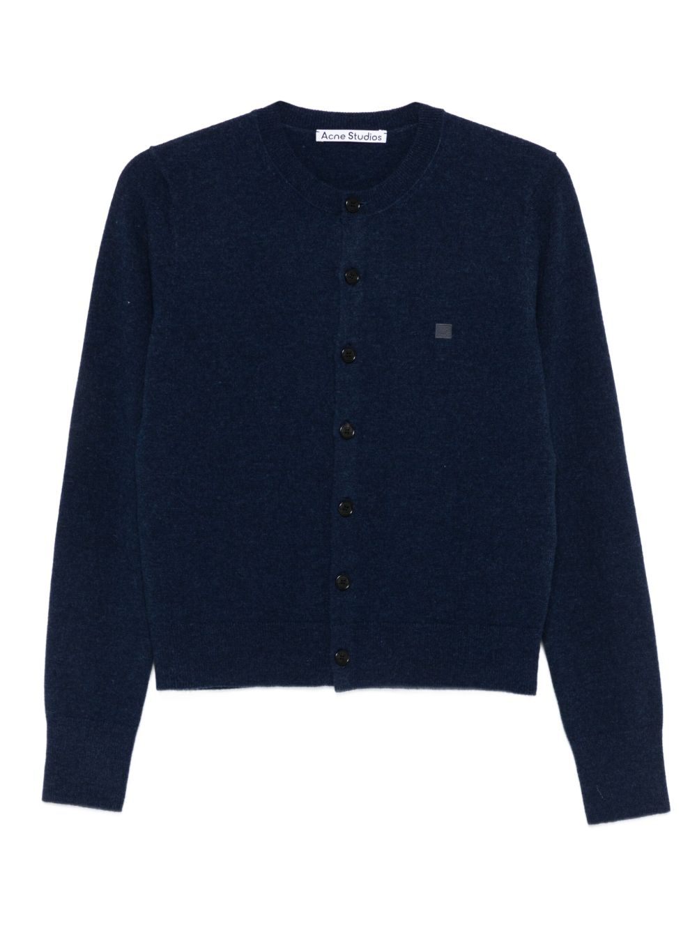 Acne Studios Sweaters Blue wool cardigan