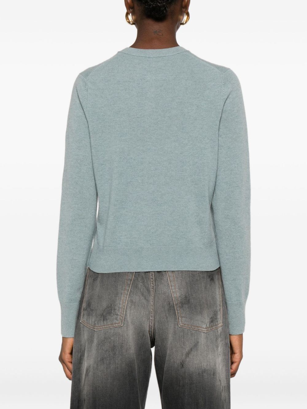 Acne Studios Sweaters Grey wool cardigan
