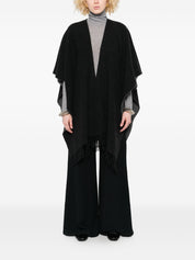 Fabiana Filippi Grey Wool Wrap Jacket