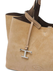 Tod'S Bags suede micro leather tote