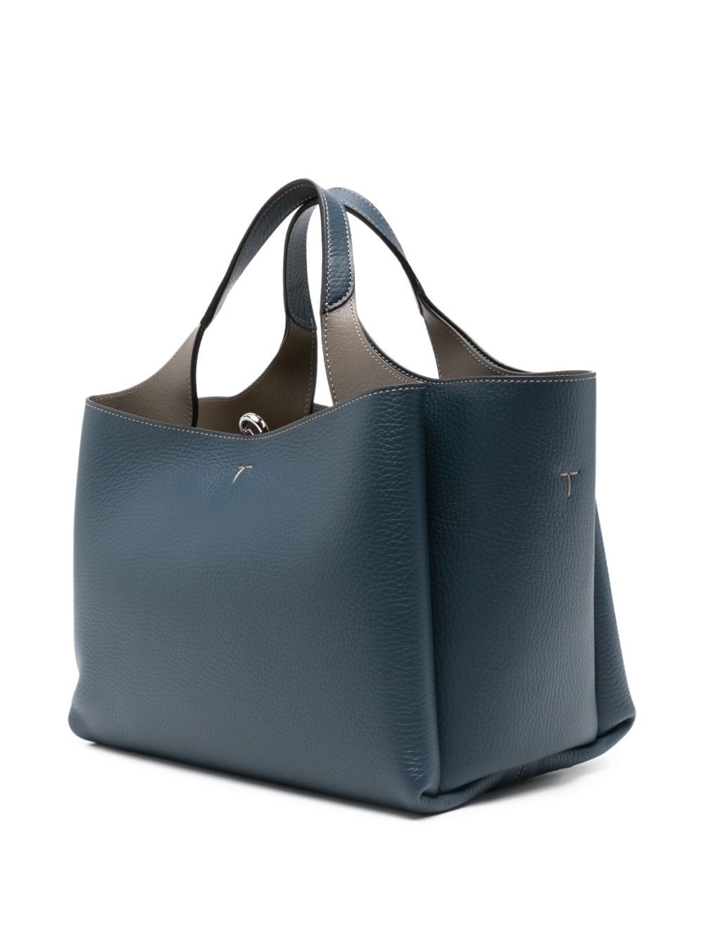 Tod'S Bags.. Green mini leather shopping bag