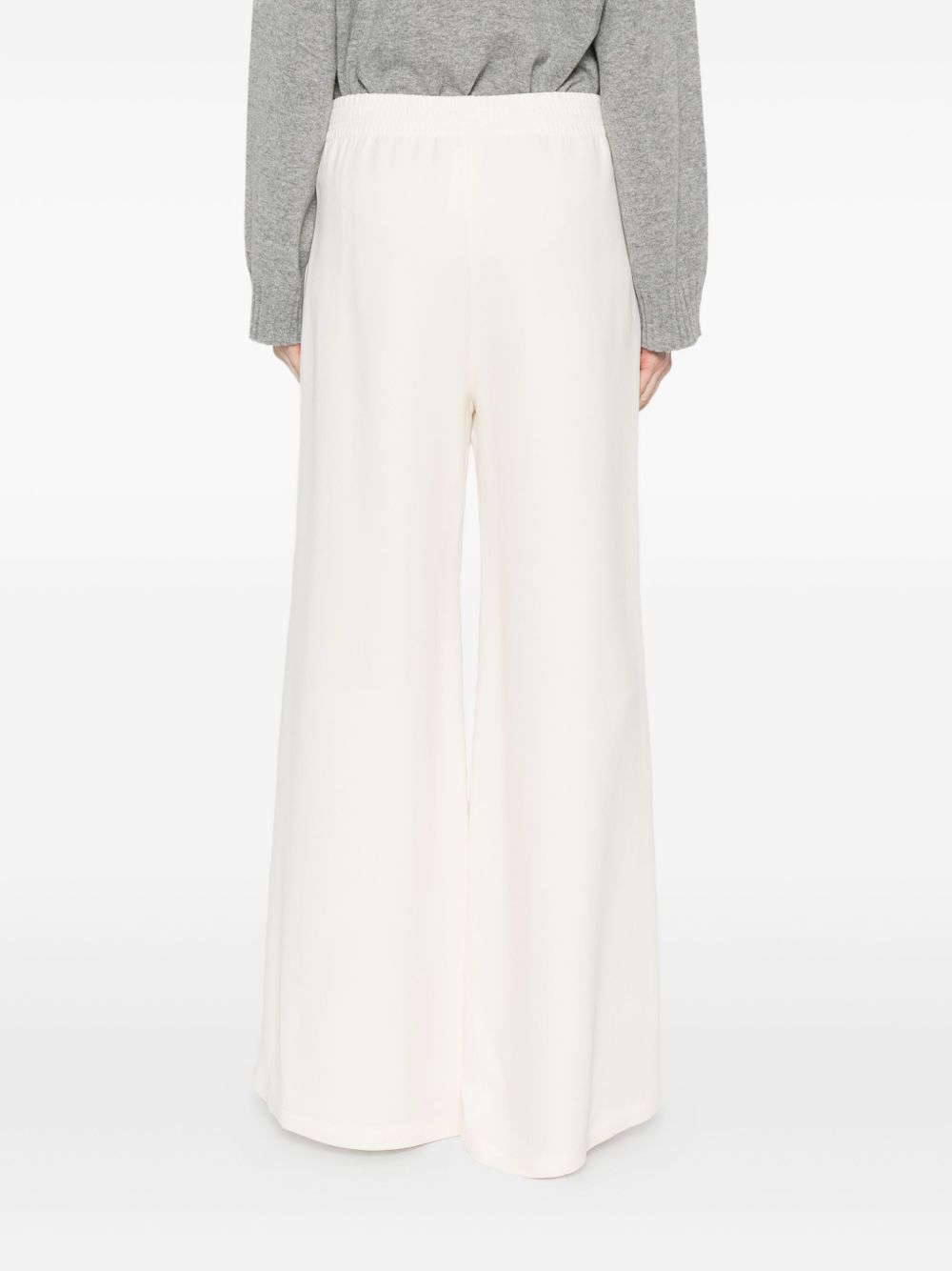 Fabiana Filippi Trousers White — Wide‑Leg Elegance