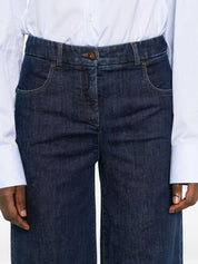 Via Masini 80 Trousers Blue