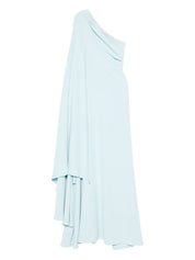 Robe longue asymétrique bleu clair Solace London
