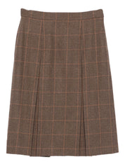 Saint Laurent Skirts Beige wool-cashmere blend