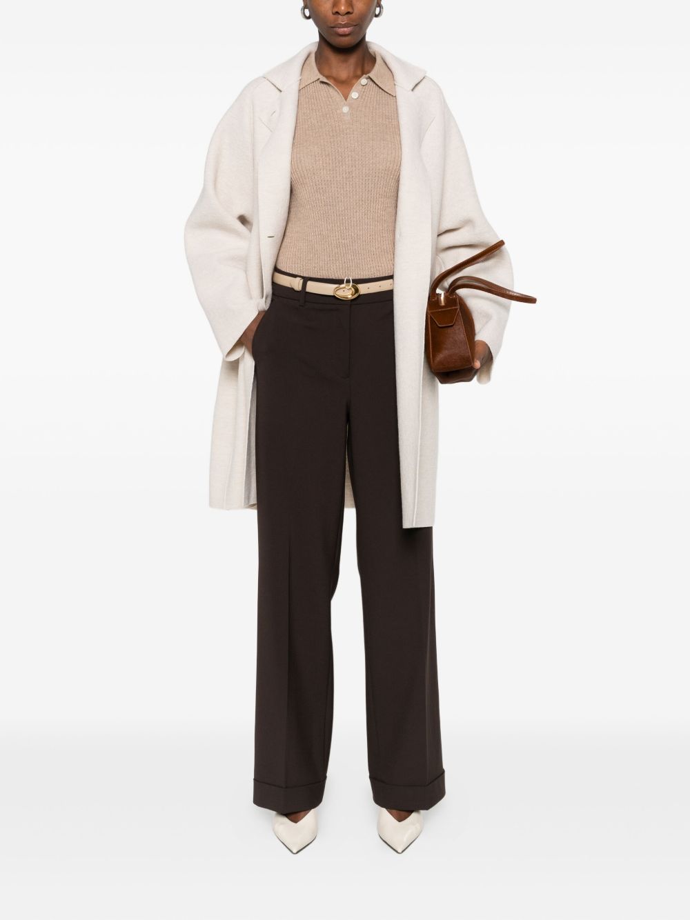 Manteaux Harris Wharf London Beige