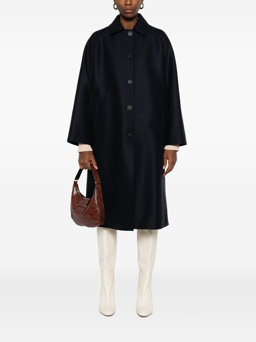 Harris Wharf London Coats Bleu