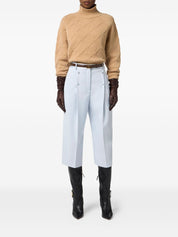 Beige Wool Cashmere Sweater — Elisabetta Franchi