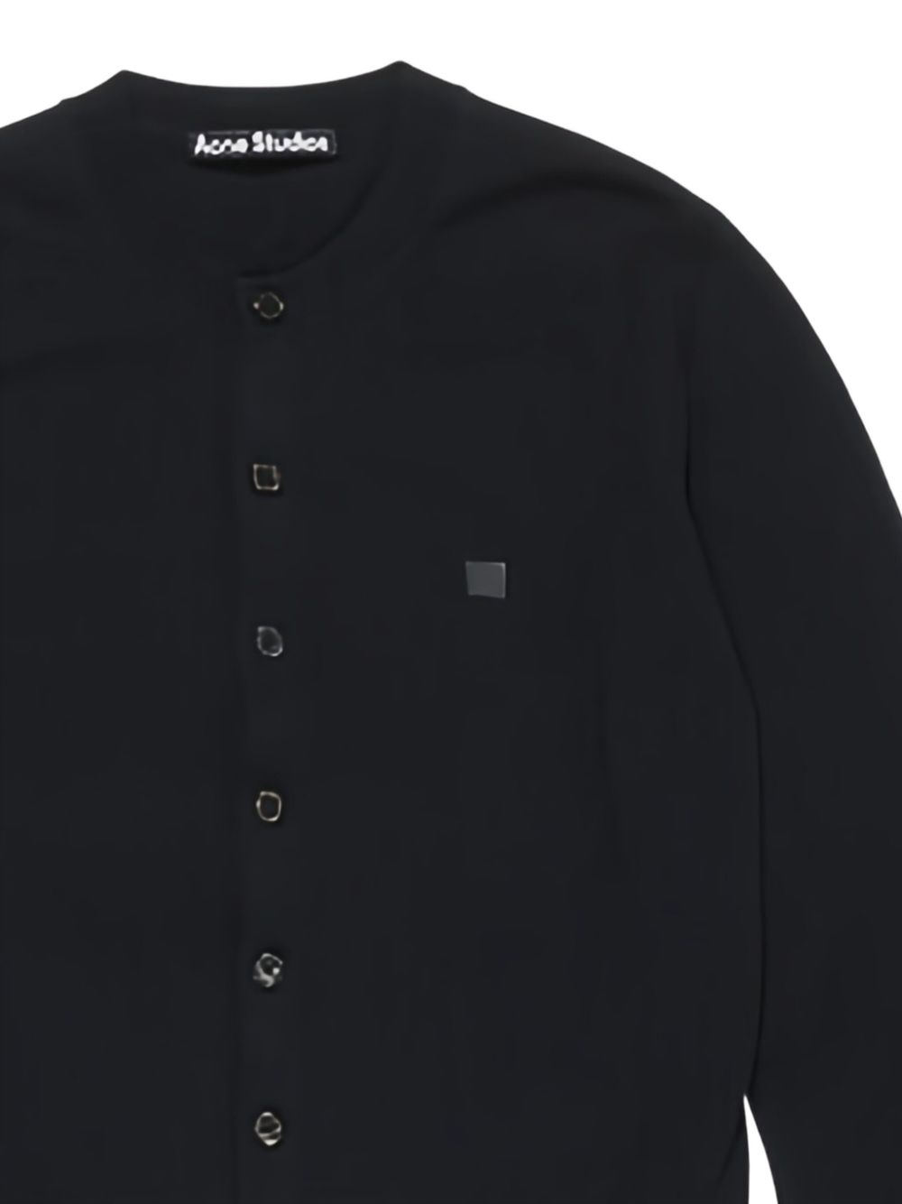 Acne Studios Sweaters Black wool cardigan