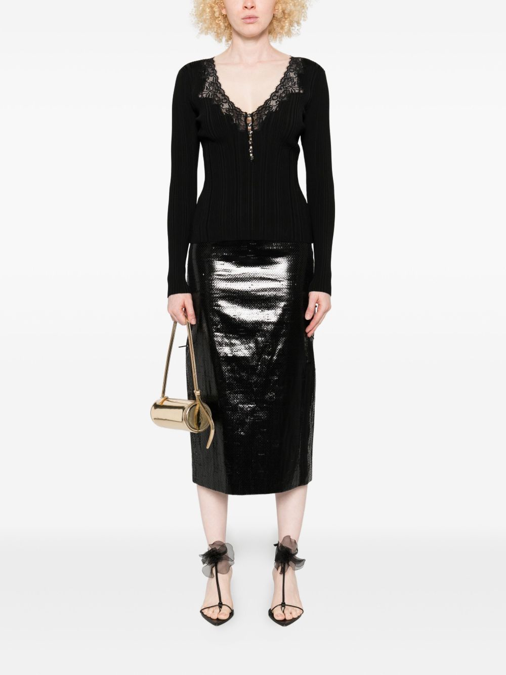 Self-portrait Sweaters Black