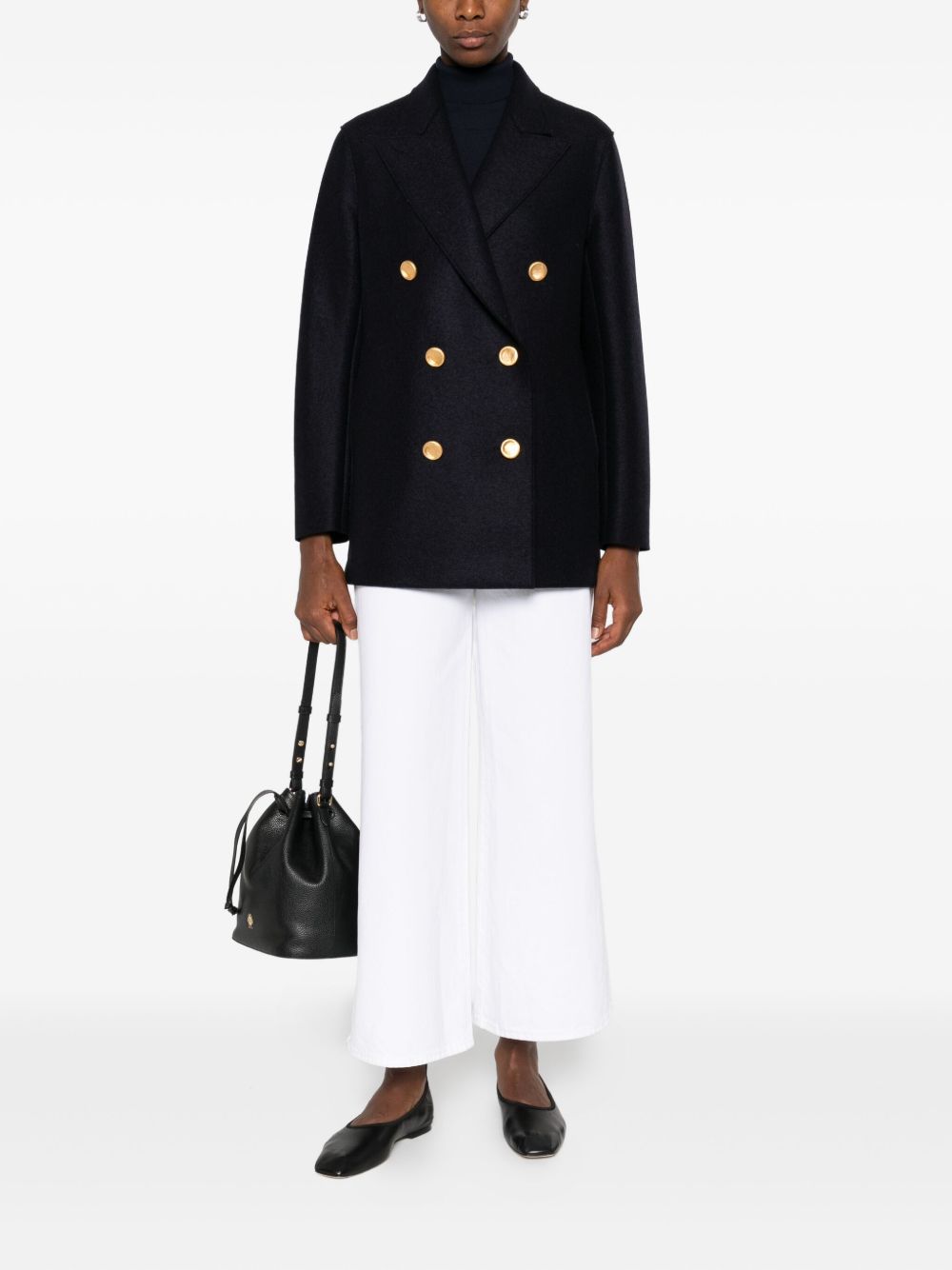 Harris Wharf London Coats Bleu