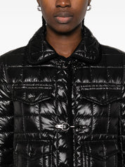 Chaqueta acolchada negra con 3 ganchos de Fay Coats