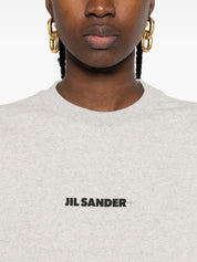 Jil Sander Plus Sweaters Green cotton crew neck