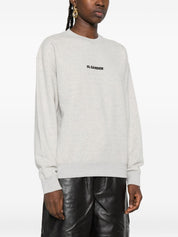 Jil Sander Plus Sweaters Green cotton crew neck