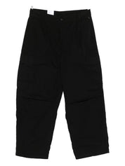 Pantalones Carhartt Wip Pre de algodón de pierna recta en negro