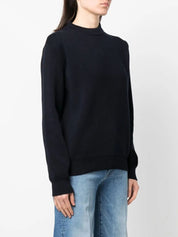 Golden Goose long sleeve T-shirt in blue cotton blend