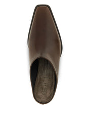 Brunello Cucinelli Sandals in Brown Leather